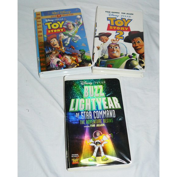 Disney Pixar Toy Story VHS Special Gold Collection, Toy Story 2 & Buzz Lightyear - Picture 1 of 1